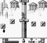 une photo d'Ã©cran de Castlevania 2 - Belmont s Revenge sur Nintendo Game Boy